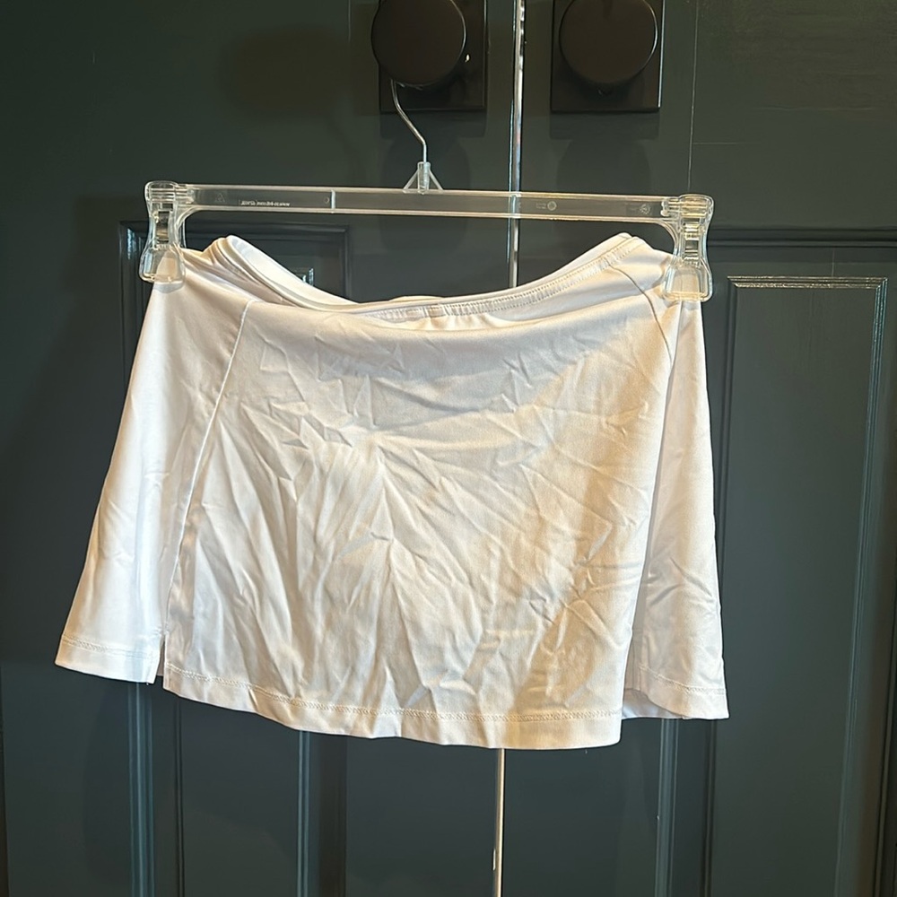 White skirt
